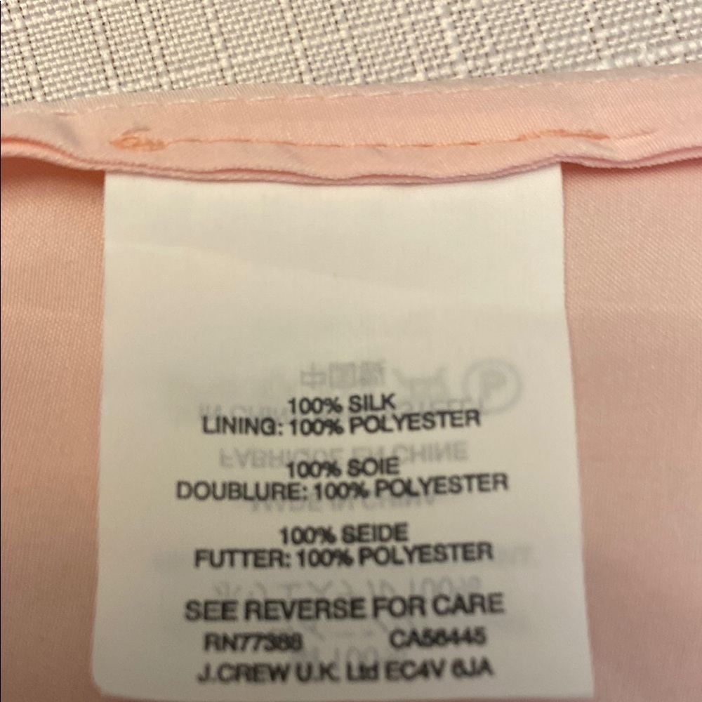 J. Crew Pink Asymmetrical Ruched Tiered Dress - Picture 14 of 14